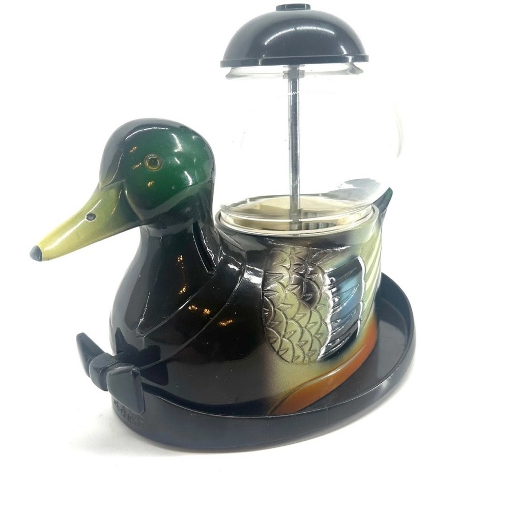 Gag gift or duck lover in your life Duck Shaped Bubble Gum Machine- 1970’s